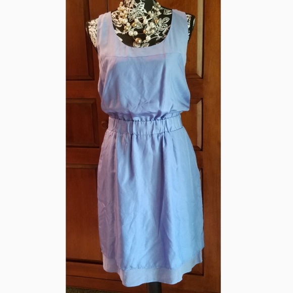 Banana Republic Dresses & Skirts - Banana Republic silk blue dress, NWT